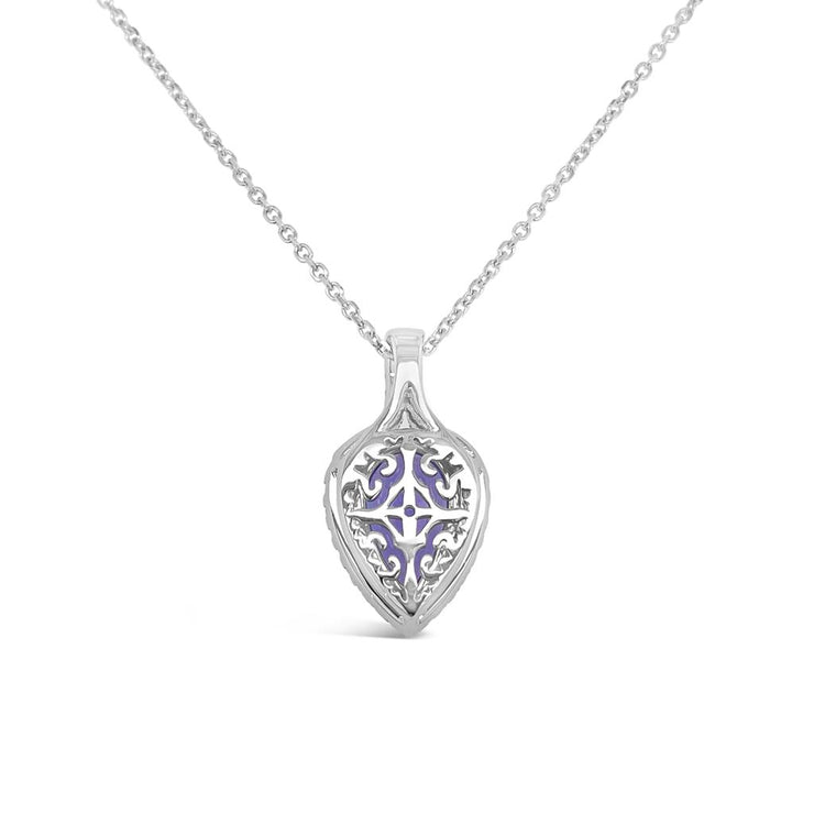 Irisa by Martin Binder Pear Tanzanite & Diamond Necklace