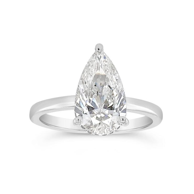 Yes by Martin Binder Platinum Hidden Halo Diamond Engagement Ring (2.12 ct. tw.)