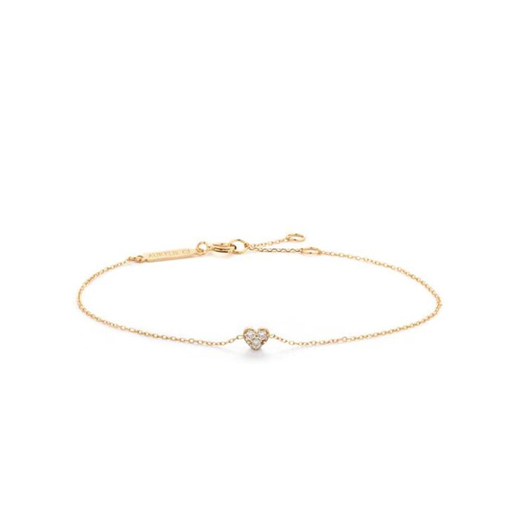 Aurelie Gi Sophie Diamond Heart Bracelet