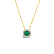 Irisa by Martin Binder Emerald & Diamond Necklace (5mm)