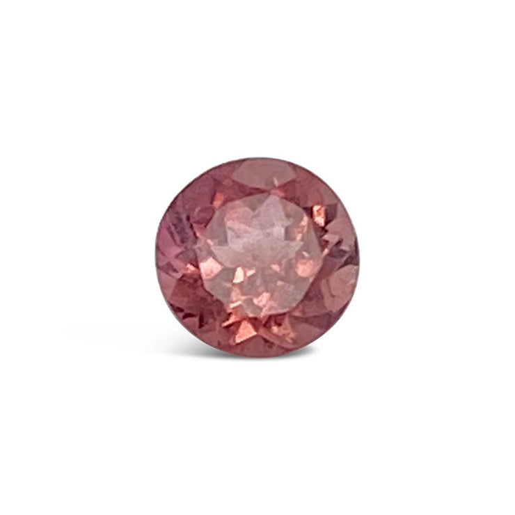 Round Cut Pink Tourmaline Gemstone (6mm)