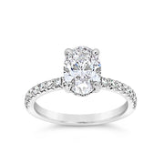 Yes by Martin Binder Oval Diamond Engagement Ring (1.90 ct. tw.)