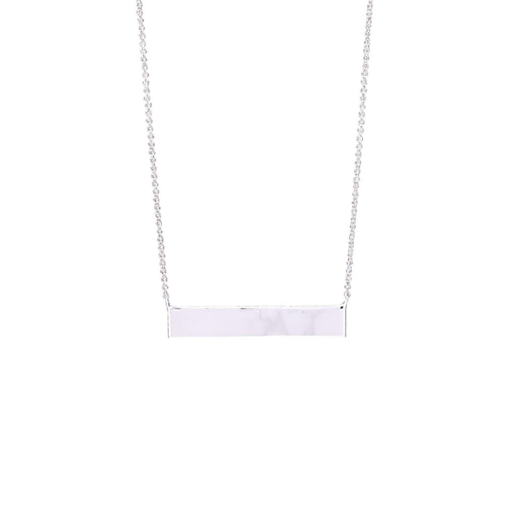 Rox by Martin Binder Engravable Bar Necklace