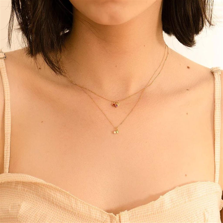 Aurelie Gi October Birthstone Necklace Charm