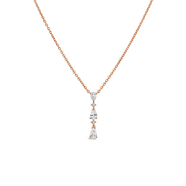 Clara by Martin Binder Diamond Dangle Bar Necklace (0.29 ct. tw.)