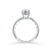 A.Jaffe Oval Solitaire Semi-Mount Diamond Engagement Ring (0.45 ct. tw.)