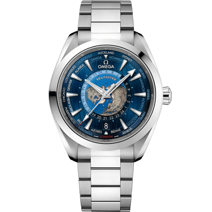 Co-Axial Master Chronometer Gmt Worldtimer 43 mm