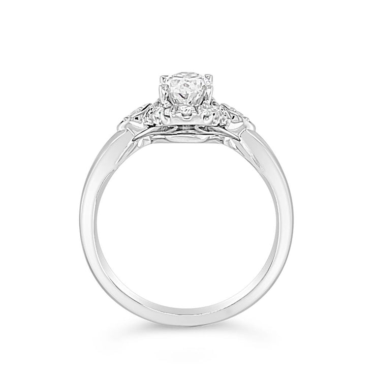 Yes by Martin Binder Oval Halo Diamond Engagement Ring (0.85 ct. tw.)