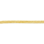 Aura by Martin Binder 7.5mm 12 Cut Link Chain Bracelet