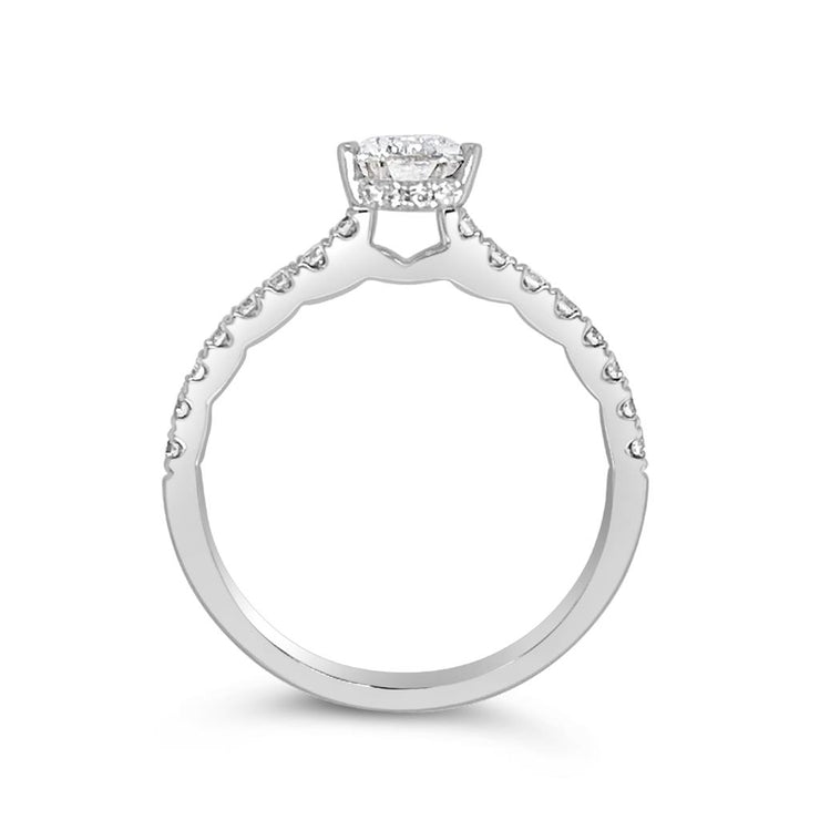 Yes by Martin Binder Pear Diamond Engagement Ring (1.11 ct. tw.)