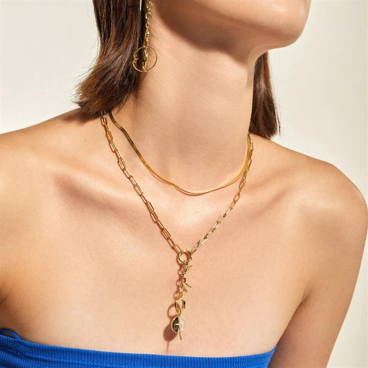 Ania Haie Gold Celestial Necklace Charm