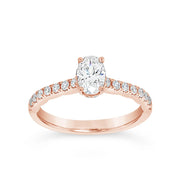 Yes by Martin Binder Oval Diamond Engagement Ring (0.80 ct. tw.)