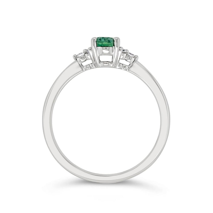 Irisa by Martin Binder Montana Sapphire & Diamond Accent Ring