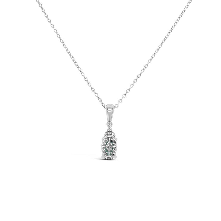 Irisa by Martin Binder Oval Alexandrite & Diamond Necklace