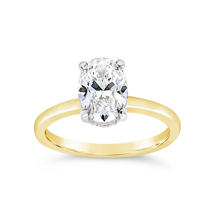 Yes by Martin Binder Oval Diamond Solitaire Engagement Ring (1.58 ct. tw.)