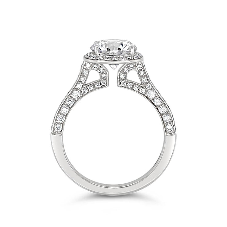 A. Jaffe Diamond Engagement Ring Mounting (0.62 ct. tw.)