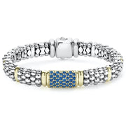 LAGOS Signature Caviar Blue Sapphire Bracelet