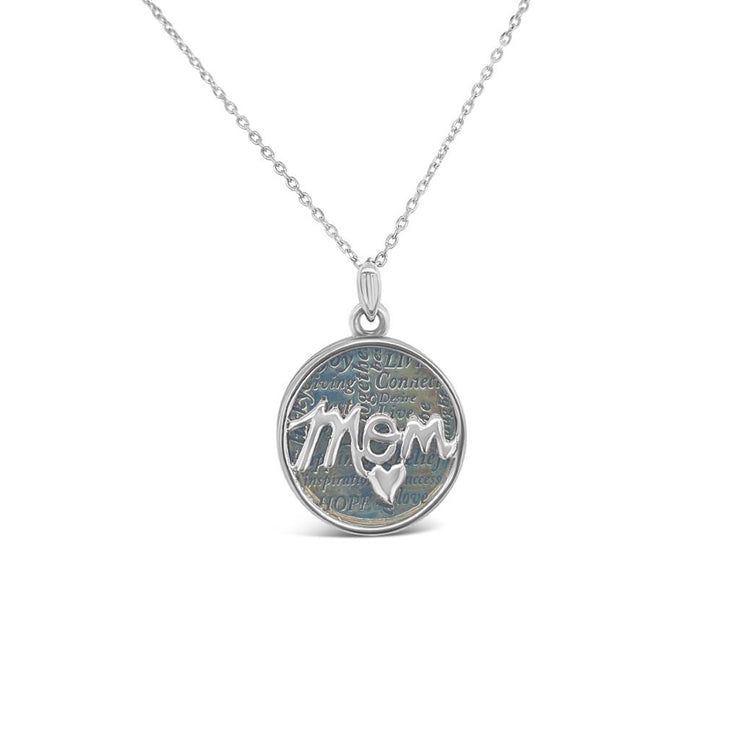 Rox by Martin Binder Sterling Mom Tag Pendant