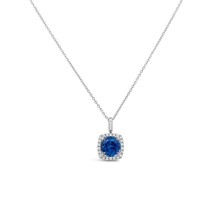 Irisa by Martin Binder Blue Topaz & Diamond Necklace