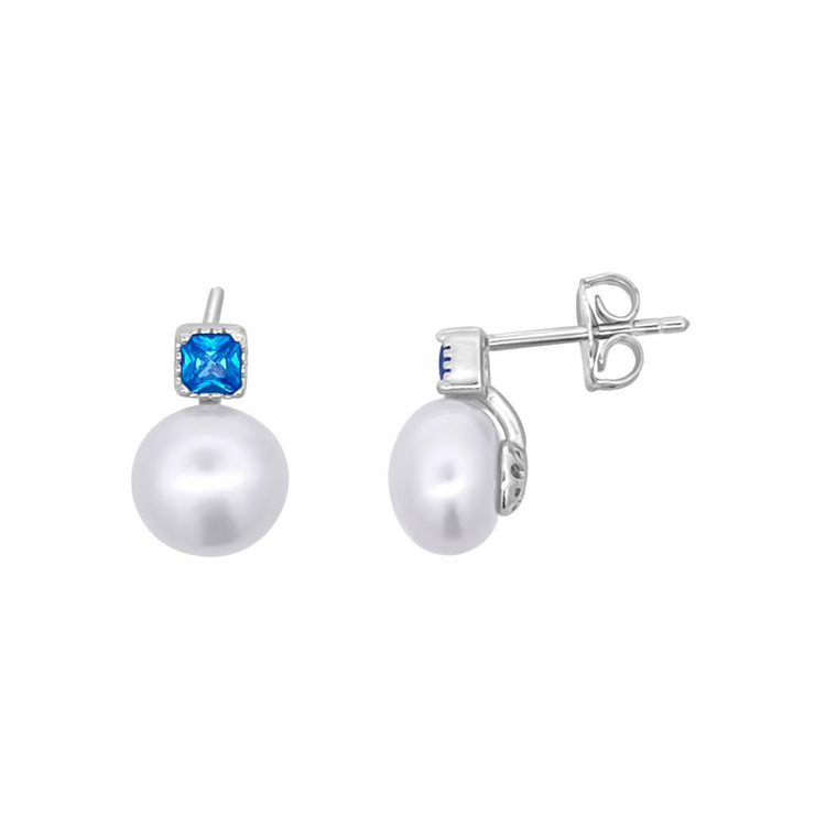 Miyana by Martin Binder Freshwater Pearl Accent Earrings