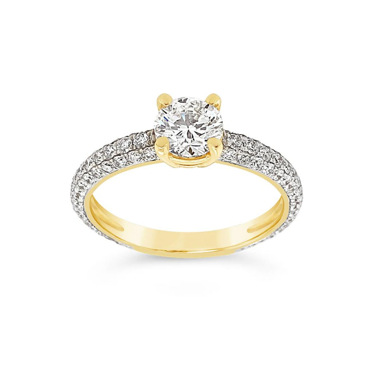 Yes by Martin Binder Diamond Engagement Ring (1.28 ct. tw.)