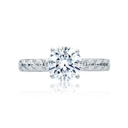 A.Jaffe Diamond Solitaire Semi-Mount Engagement Ring (0.40 ct. tw.)