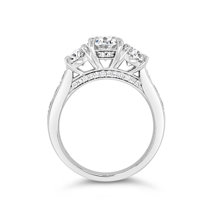 Yes by Martin Binder Three Stone Diamond Engagement Ring (3.75 ct. tw.)