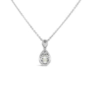 Irisa by Martin Binder Pear Alexandrite & Diamond Necklace