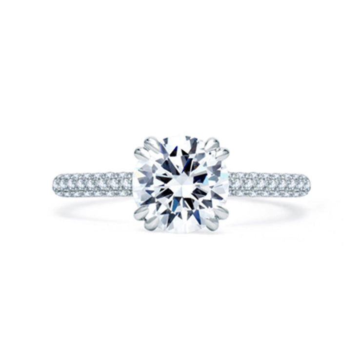 A.Jaffe Diamond Solitaire Semi-Mount Engagement Ring (0.47 ct. tw.)