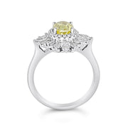 Yes by Martin Binder Oval Yellow Diamond Engagement Ring (2.25 ct. tw.)