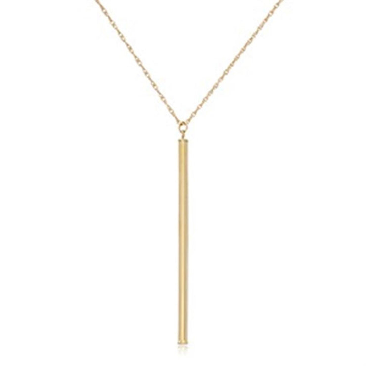 Aura by Martin Binder Gold Bar Drop Necklace