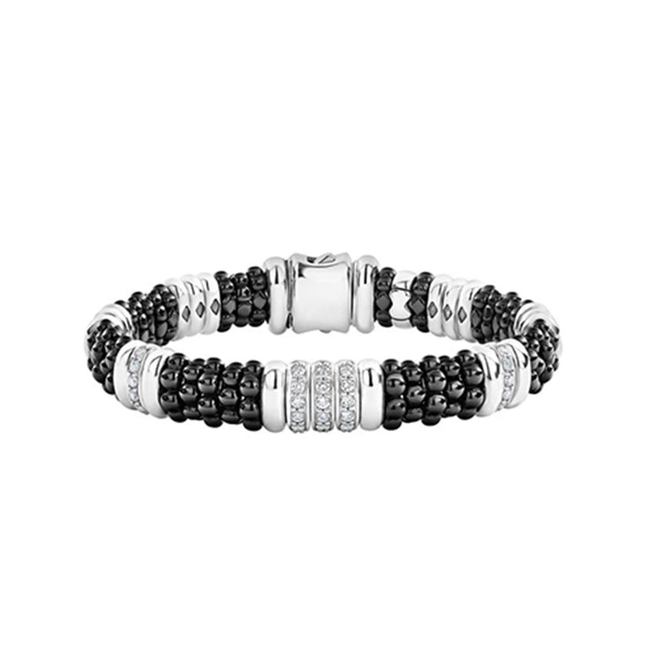 LAGOS Black Caviar Diamond Bracelet