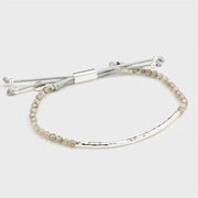 Gorjana Power Gemstone Balance Labradorite White Bracelet