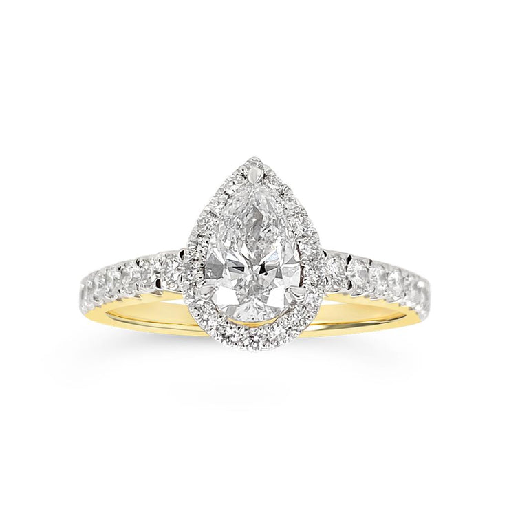 Yes by Martin Binder Diamond Engagement Ring (0.96 ct. tw.)