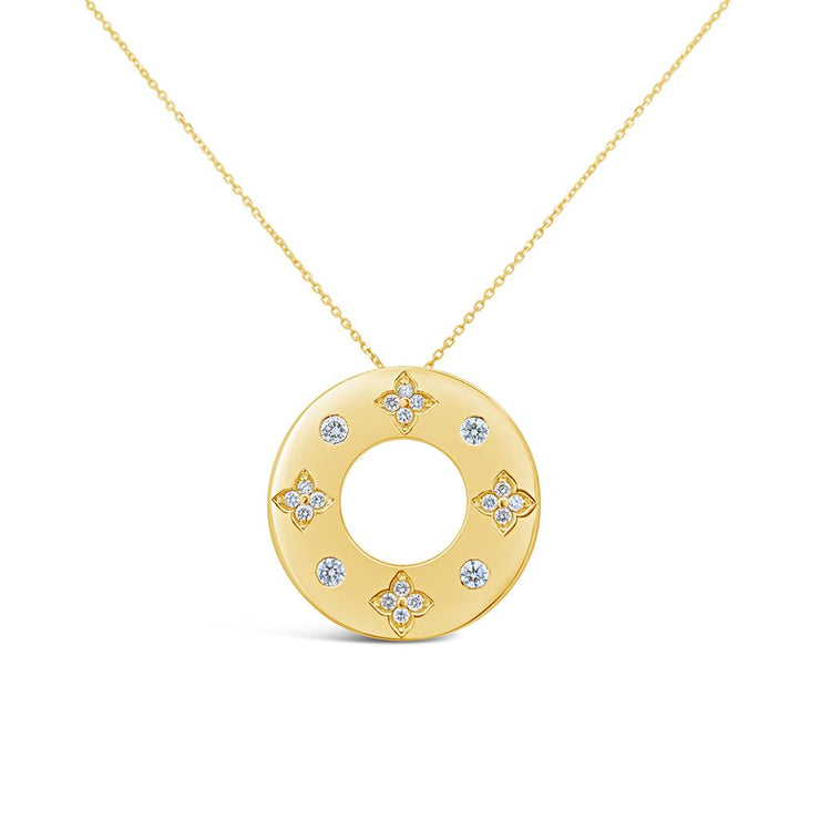 Clara by Martin Binder Diamond Circle Necklace (0.56 ct. tw.)