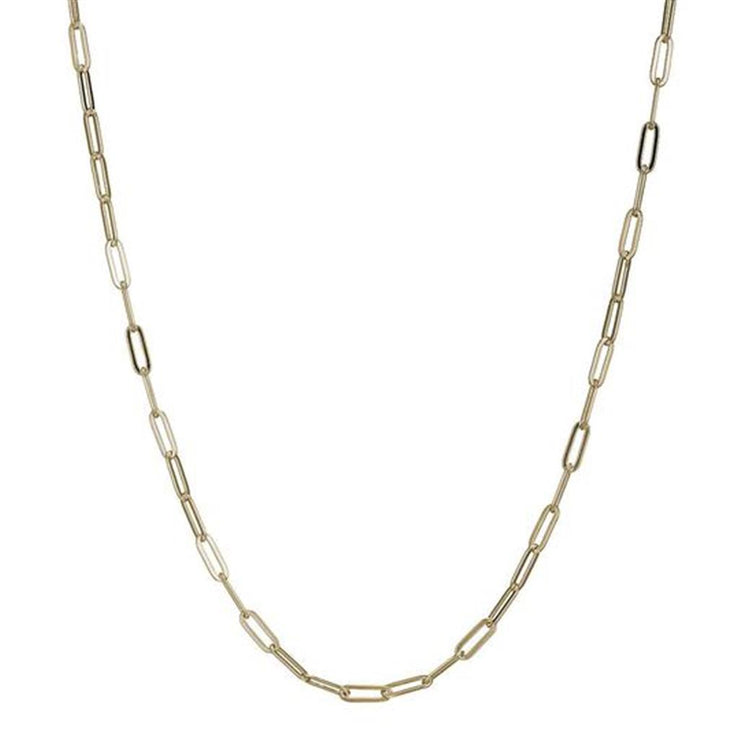 Elle Paperclip Chain Necklace