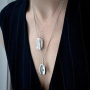 Monica Rich Kosann Rectangle Locket Necklace