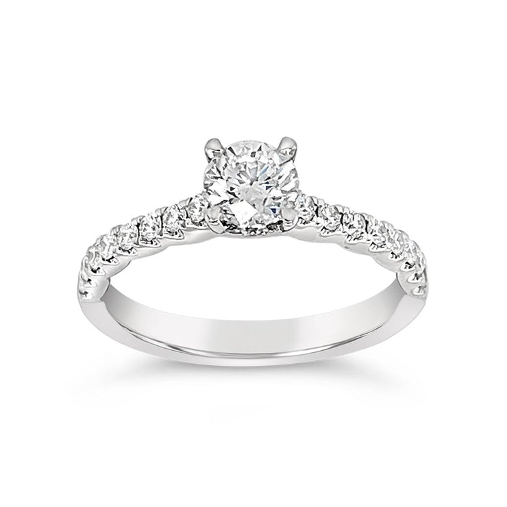 Yes by Martin Binder Round Diamond Engagement Ring (0.83 ct. tw.)