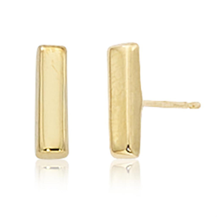 Aura by Martin Binder Gold Bar Stud Earrings