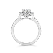 Yes by Martin Binder Diamond Halo Engagement Ring (1.22 ct. tw.)