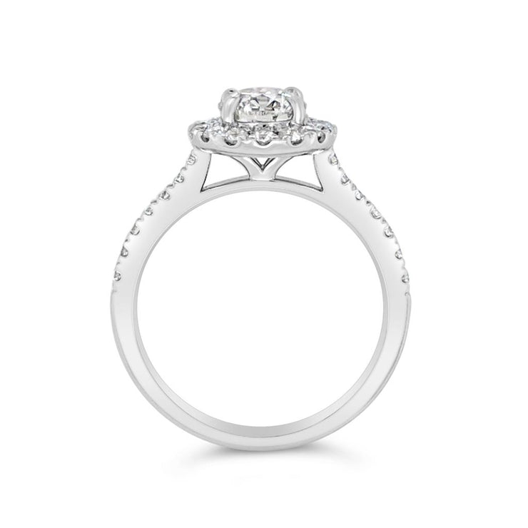 Yes by Martin Binder Diamond Halo Engagement Ring (1.22 ct. tw.)