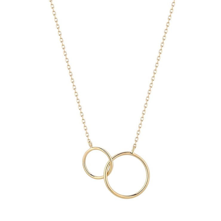 Aurelie Gi Helen Interlinked Circles Necklace