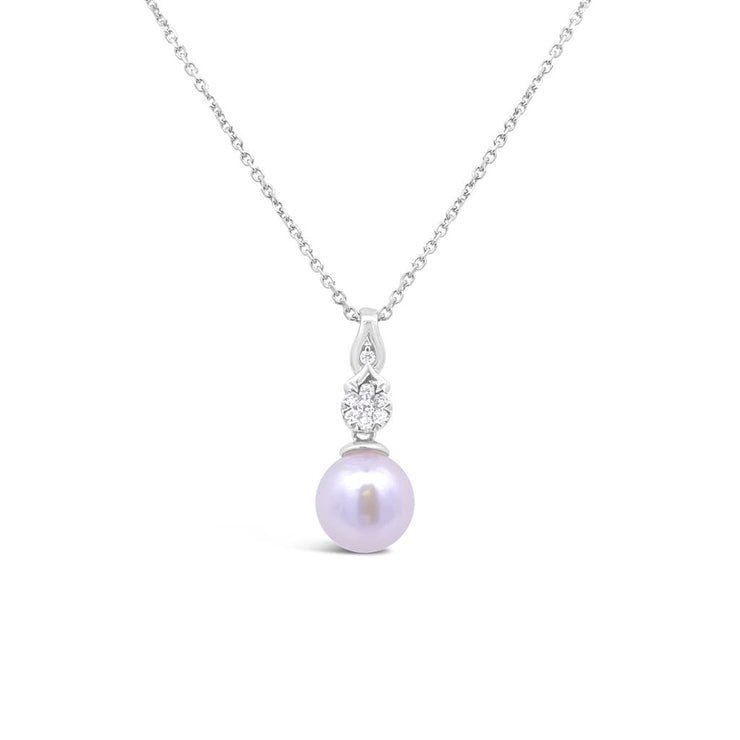 Miyana by Martin Binder Akoya Pearl & Diamond Necklace