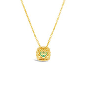 Irisa by Martin Binder Emerald & Diamond Necklace (5mm)