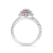 Irisa by Martin Binder Pink Sapphire & Diamond Engagement Ring (1.12 ct Gemstone)