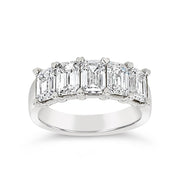 Clara by Martin Binder Emerald Diamond Anniversary Ring (3.01 ct. tw.)