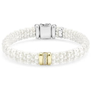 LAGOS White Caviar Diamond Beaded Bracelet