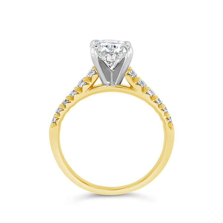 Yes by Martin Binder Oval Diamond Engagement Ring (2.03 ct. tw.)