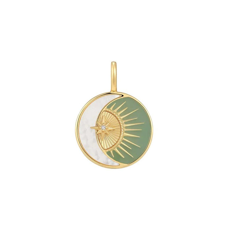 Ania Haie Gold Eclipse Necklace Charm