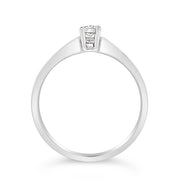 Yes by Martin Binder Diamond Solitaire Engagement Ring (0.14 ct. tw.)